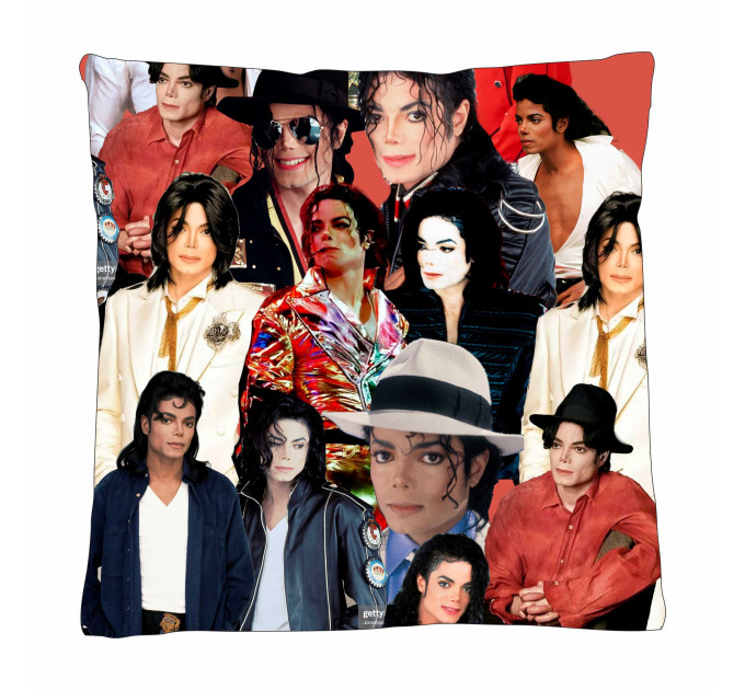 MICHAEL JACKSON Photo Collage Pillowcase 3D