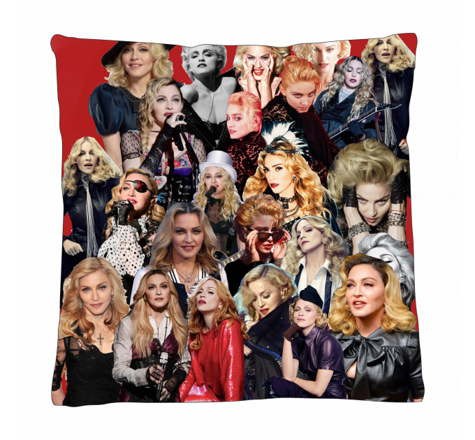 Madonna  Photo Collage Pillowcase 3D