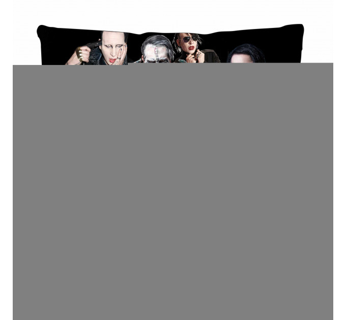 Marilyn Manson Photo Collage Pillowcase 3D