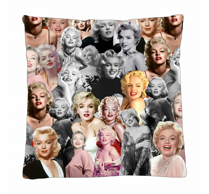 Marilyn Monroe Photo Collage Pillowcase 3D