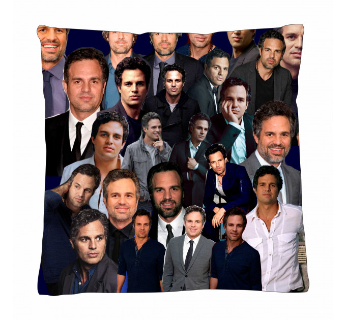 Mark Ruffalo Photo Collage Pillowcase 3D