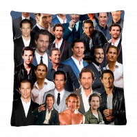 Matthew McConaughey Photo Collage Pillowcase 3D