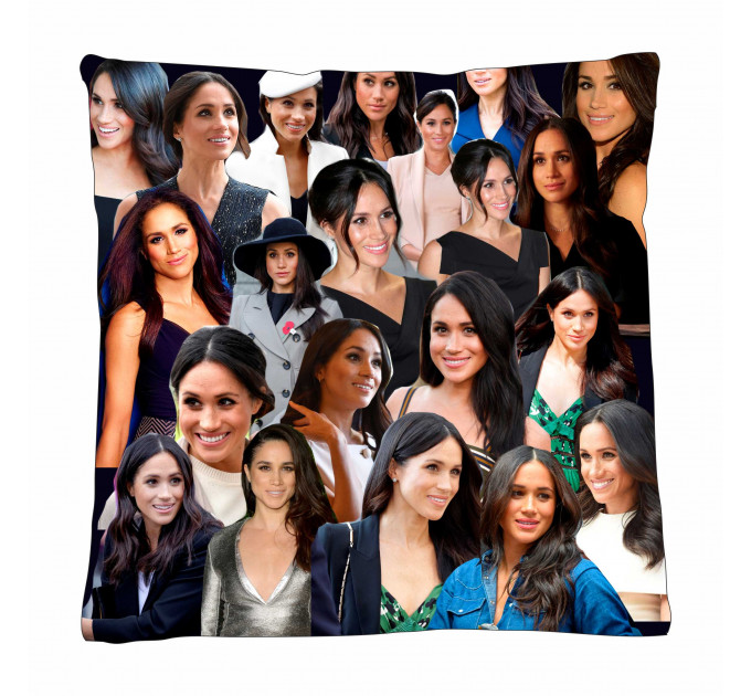 Meghan Markle Photo Collage Pillowcase 3D