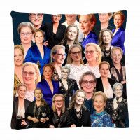 Meryl Streep Photo Collage Pillowcase 3D