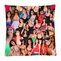Mia Khalifa Photo Collage Pillowcase 3D