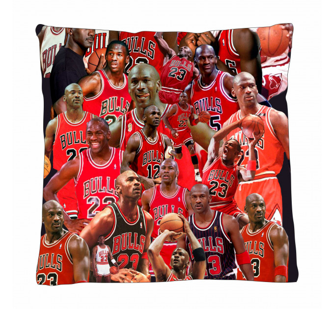 Michael Jordan Photo Collage Pillowcase 3D
