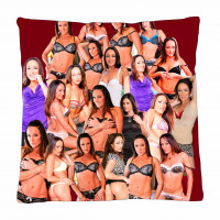 Michelle Lay Pornstar Photo Collage Pillowcase 3D
