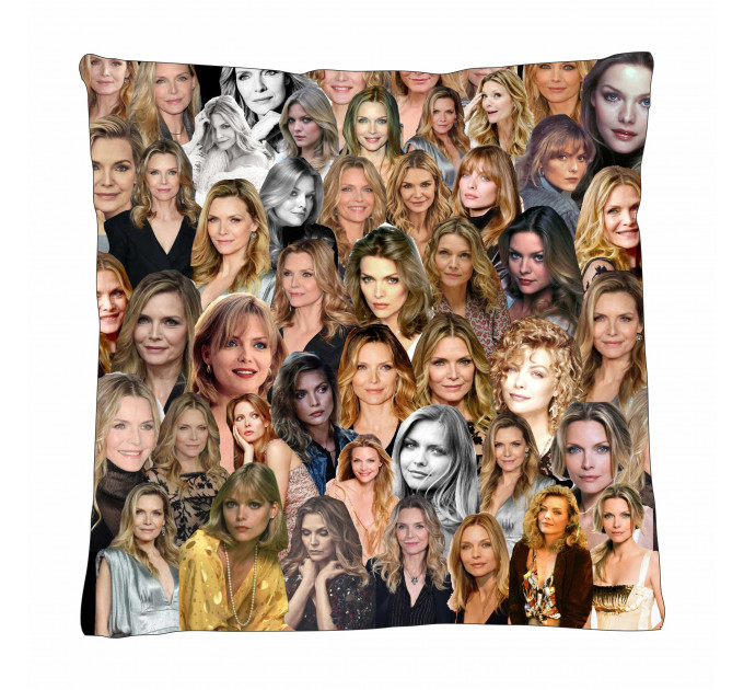 Michelle Pfeiffer Photo Collage Pillowcase 3D