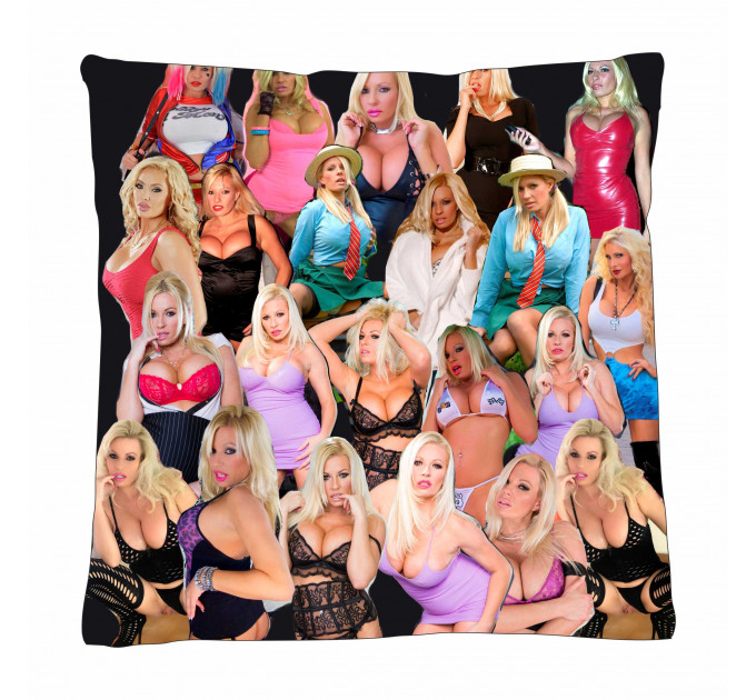 Michelle Thorne Pornstar Photo Collage Pillowcase 3D