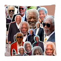 Morgan Freeman Photo Collage Pillowcase 3D