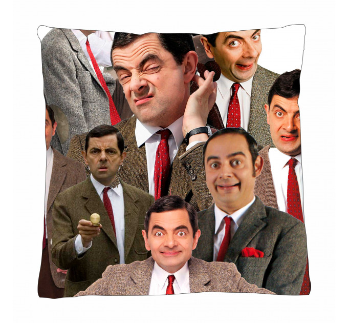 Mr. Bean Photo Collage Pillowcase 3D