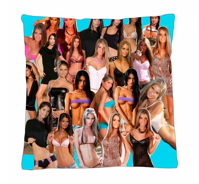 Nessa Devil Photo Collage Pillowcase 3D