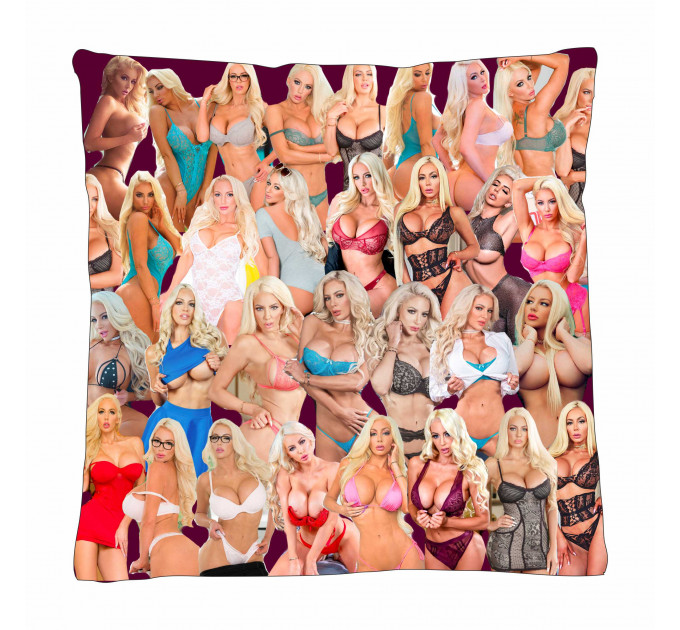 Nicolette Shea  Photo Collage Pillowcase 3D