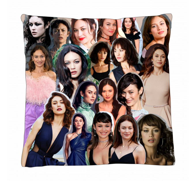 Olga Kurylenko Photo Collage Pillowcase 3D