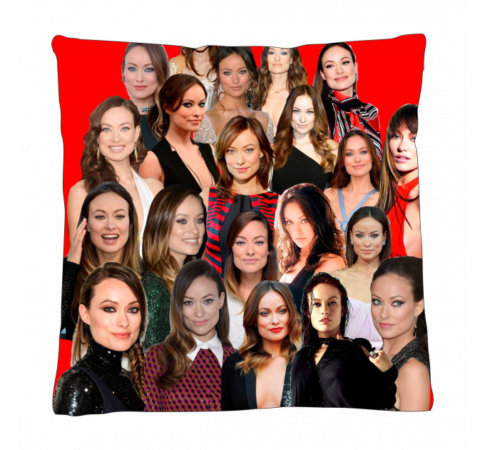 Olivia Wilde Photo Collage Pillowcase 3D