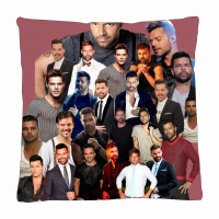 Ricky Martin Photo Collage Pillowcase 3D