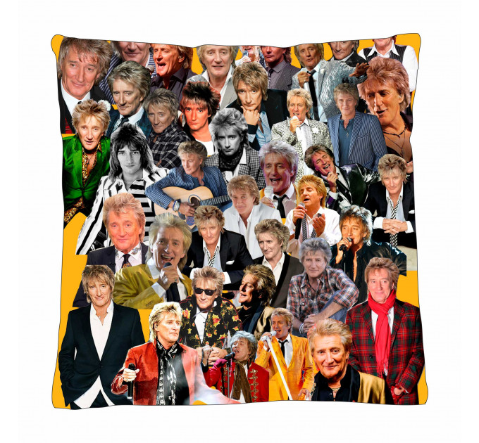 Rod Stewart Photo Collage Pillowcase 3D