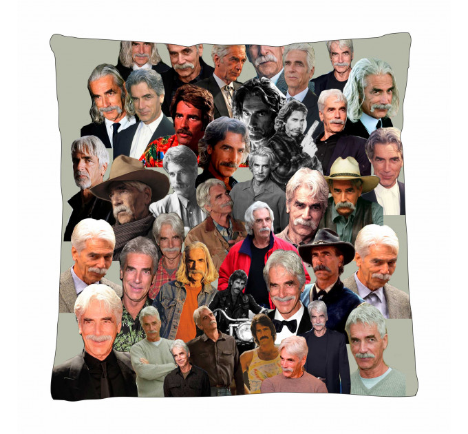 Sam Elliott  Photo Collage Pillowcase 3D