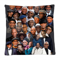 Samuel L Jackson Photo Collage Pillowcase 3D