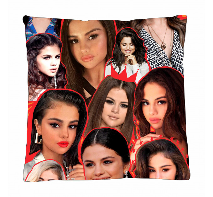 Selena Gomez Photo Collage Pillowcase 3D