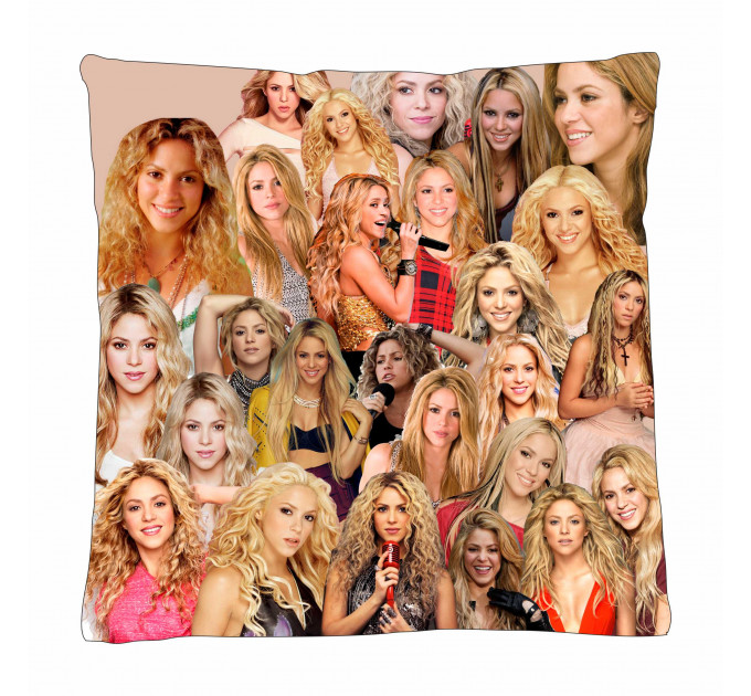 Shakira Photo Collage Pillowcase 3D