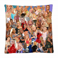 Silvia Saint  Photo Collage Pillowcase 3D