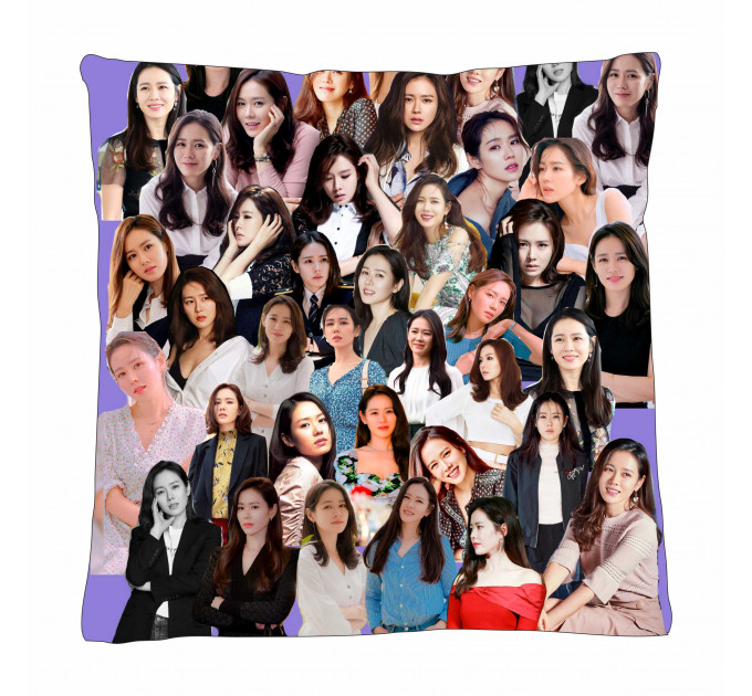 Son Yejin Photo Collage Pillowcase 3D