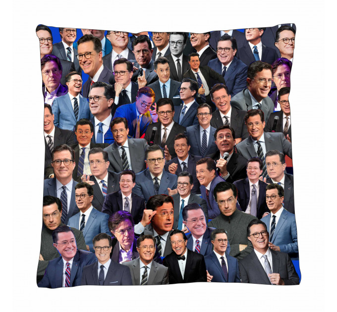 Stephen Colbert Photo Collage Pillowcase 3D