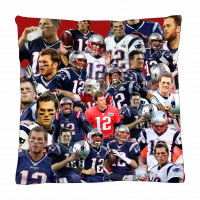 Tom Brady Photo Collage Pillowcase 3D