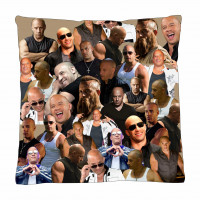 VIN DIESEL Photo Collage Pillowcase 3D