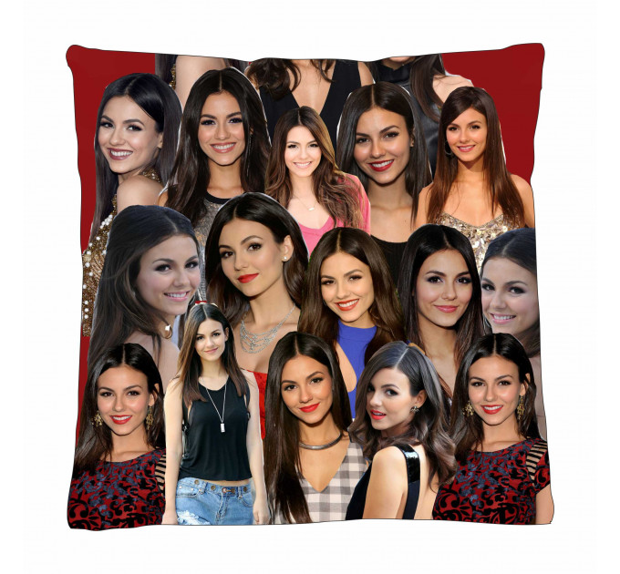 Victoria Justice Photo Collage Pillowcase 3D