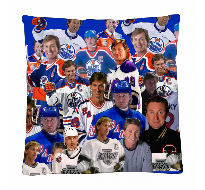 WAYNE GRETZKY Photo Collage Pillowcase 3D