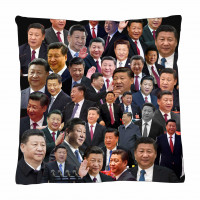 Xi Jinping Photo Collage Pillowcase 3D