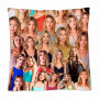 Martha Hunt Photo Collage Pillowcase 3D