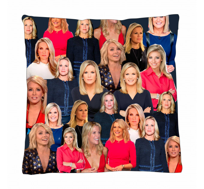 Martha MacCallum Photo Collage Pillowcase 3D