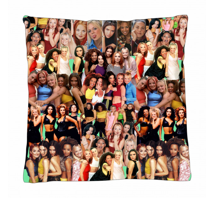 Spice Girls  Photo Collage Pillowcase 3D
