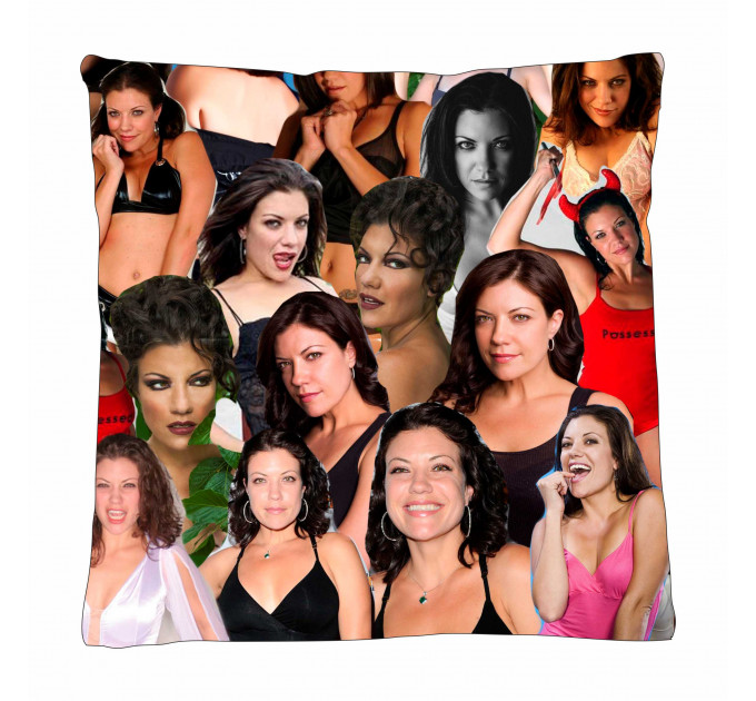 Tiffany Shepis Photo Collage Pillowcase 3D