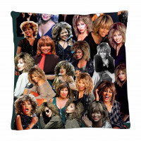 Tina Turner Photo Collage Pillowcase 3D