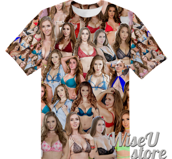 LENA PAUL  T-SHIRT Photo Collage shirt 3D