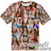 LENA PAUL  T-SHIRT Photo Collage shirt 3D