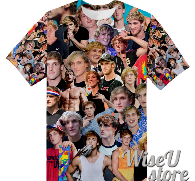 Logan Paul T-SHIRT Photo Collage shirt 3D