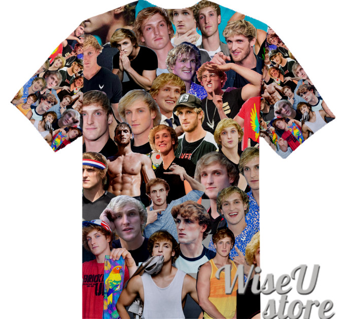 Logan Paul T-SHIRT Photo Collage shirt 3D