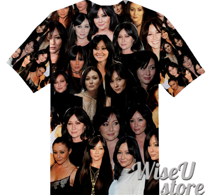 Shannen Doherty  T-SHIRT Photo Collage shirt 3D