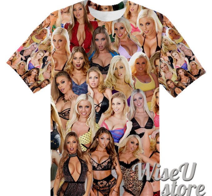 Brittany Amber Tiffin T-SHIRT Photo Collage shirt 3D