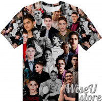 Hero Fiennes Tiffin T-SHIRT Photo Collage shirt 3D