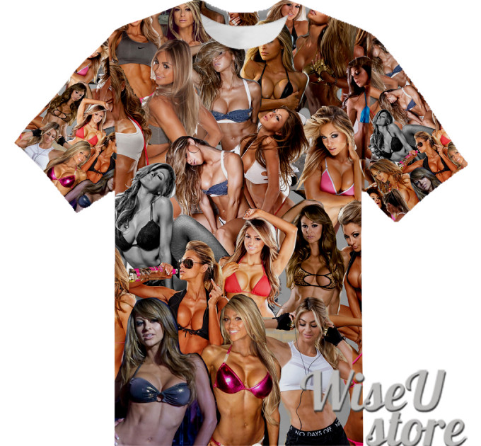 Laura Michelle Prestin T-SHIRT Photo Collage shirt 3D