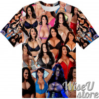 LEANNE CROW T-SHIRT Photo Collage shirt 3D