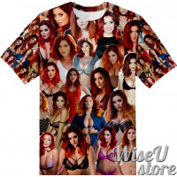 Lucy Collett T-SHIRT Photo Collage shirt 3D