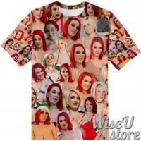 SIRI SUXXX T-SHIRT Photo Collage shirt 3D