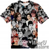 Audrey Hepburn T-SHIRT Photo Collage shirt 3D